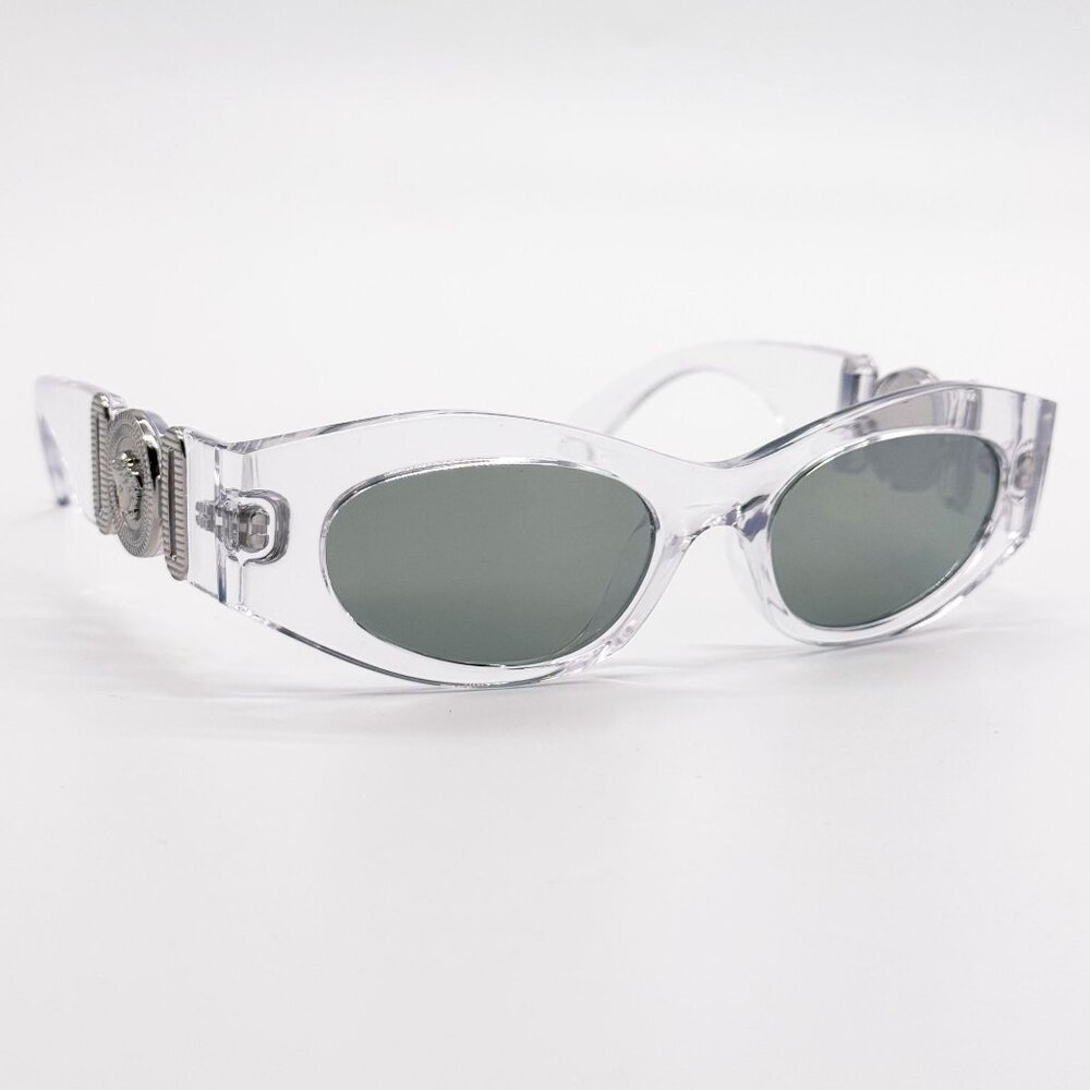NEW VERSACE SUNGLASSES VE4480U 148/30 TRANSPARENT WOMEN EYEWEAR MOD 4480U 148/30